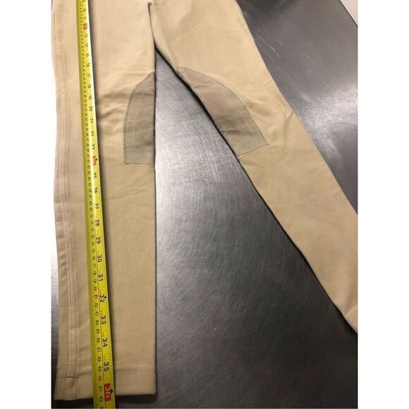 Private Edition Juniors Horse Show Equestrian Tan Workout Activewear Horseback R - Picture 3 of 8